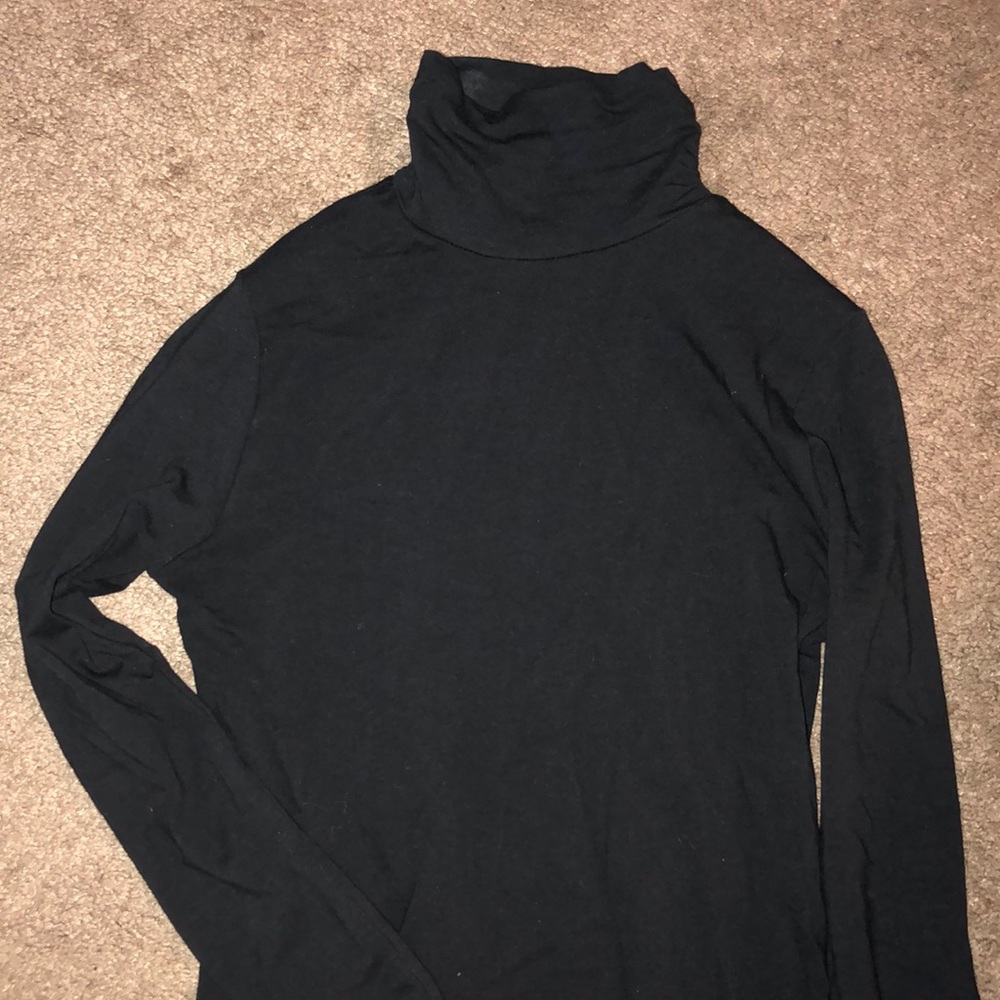 Black turtleneck